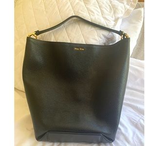 Miu Miu Black Leather Bag